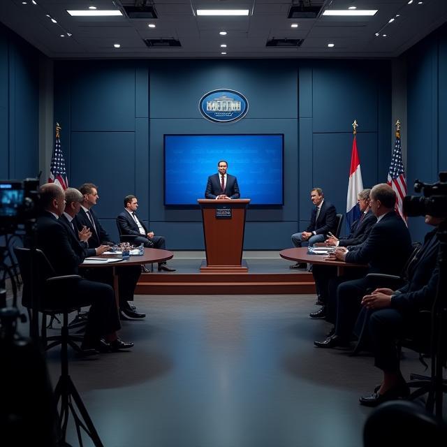 Government press room